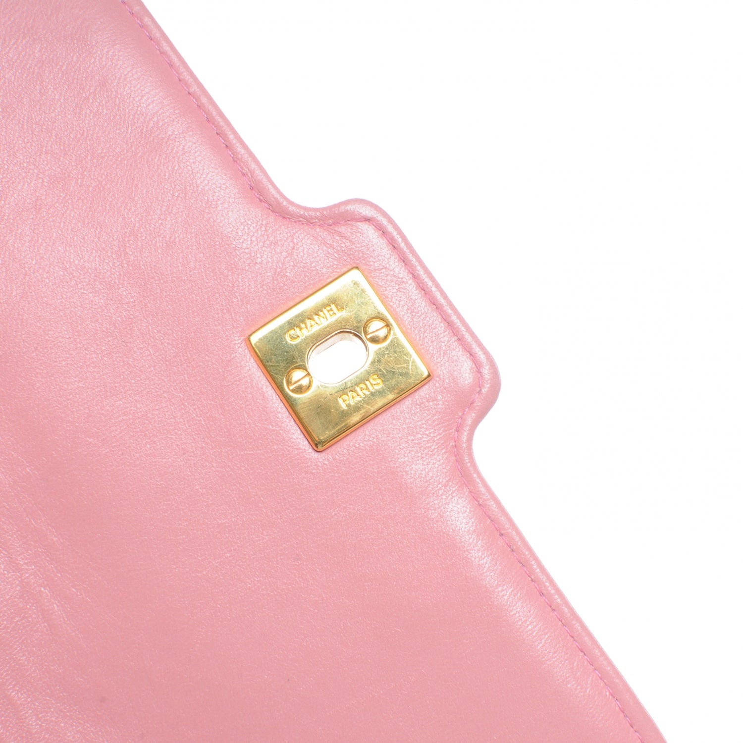 Chanel Lambskin Mini Flap Pink 7 of 10