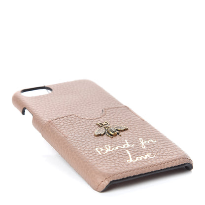 Gucci Calfskin Blind For Love iPhone 7 Case Taupe 4 of 7