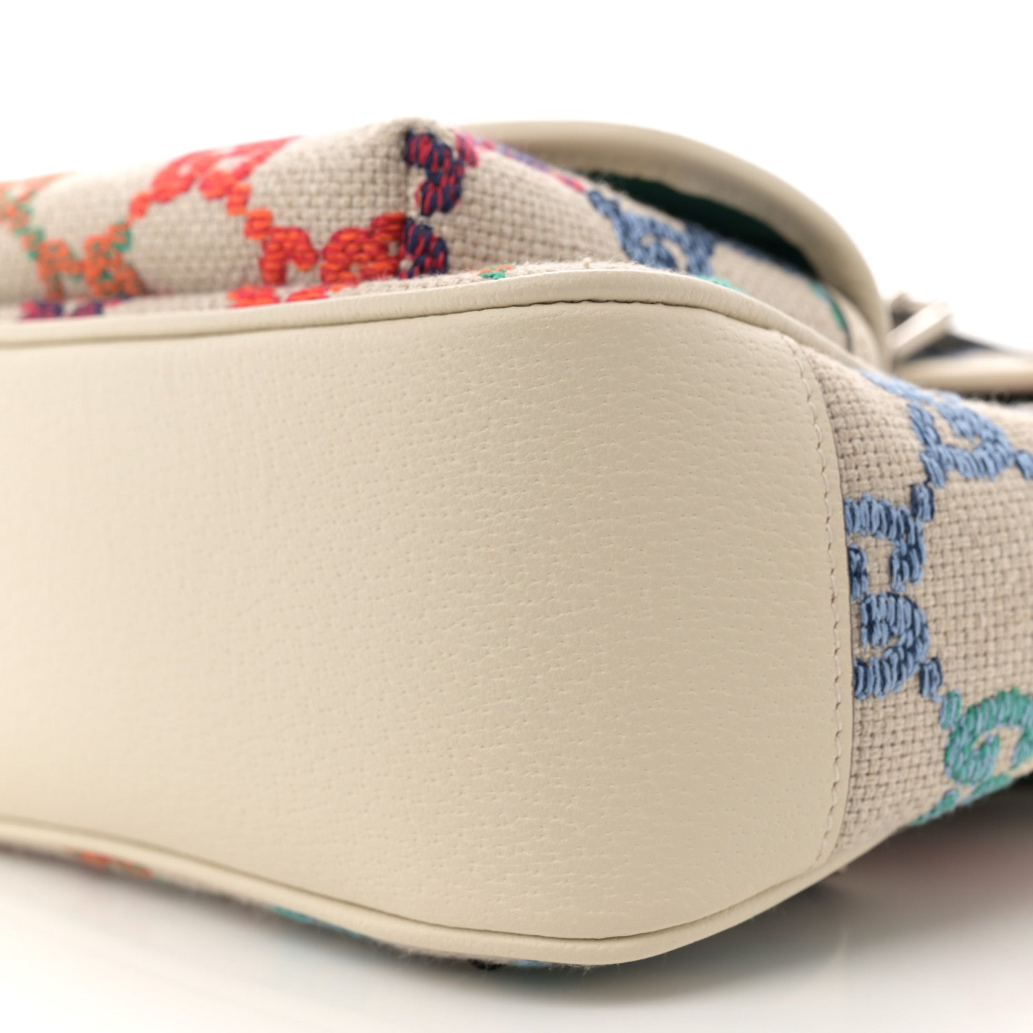 Gucci Wool GG Monogram Children's GG Backpack White Multicolor 10 of 11