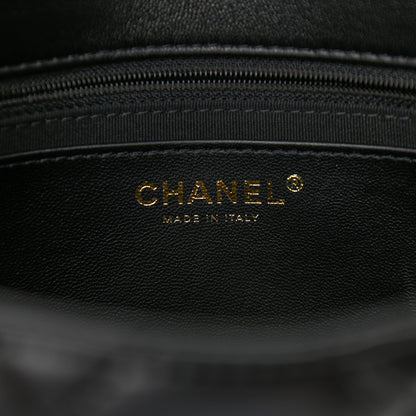 Chanel Lambskin Quilted Large CC Funky Town Flap Black 6 of 10