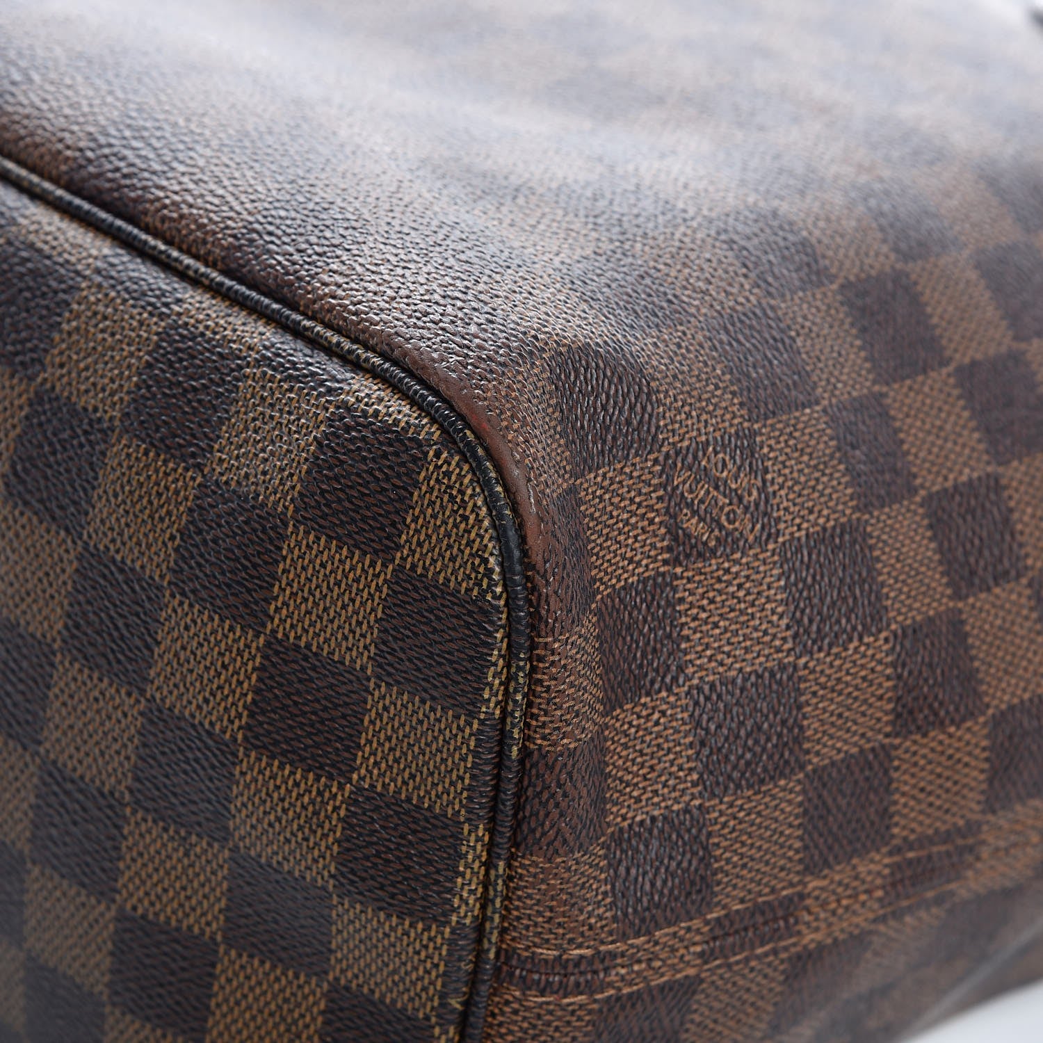 Louis Vuitton Damier Ebene Neverfull MM 20 of 21