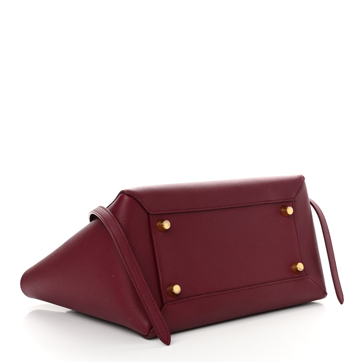 Grained Calfskin Mini Belt Bag Plum