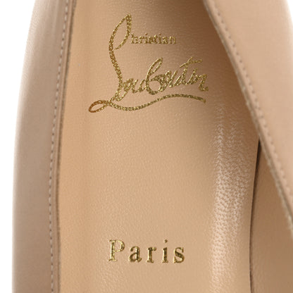 Christian Louboutin Nappa Ballalarina Flats 40 Nude 8 of 10