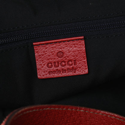 Gucci Monogram Small AbbeyTote Navy Red 8 of 9