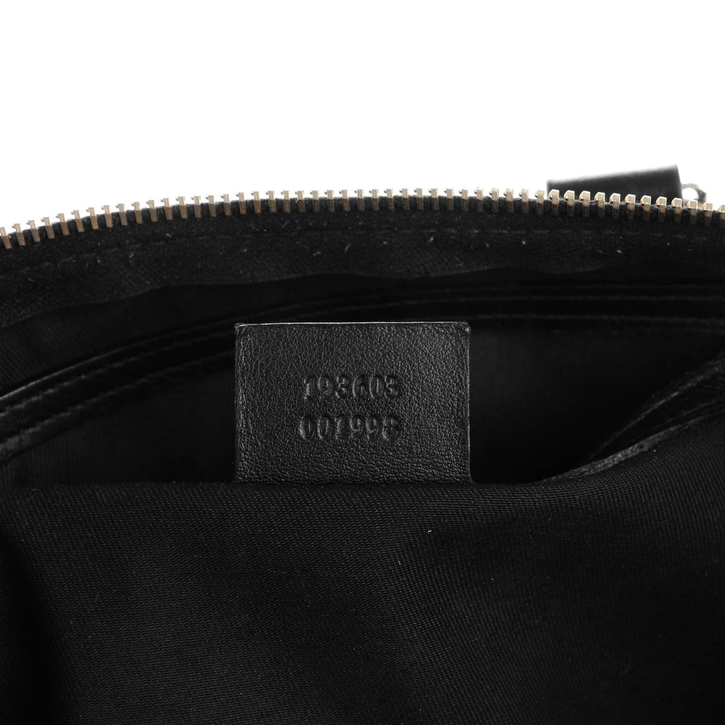 Crystal Monogram Medium Joy Boston Black