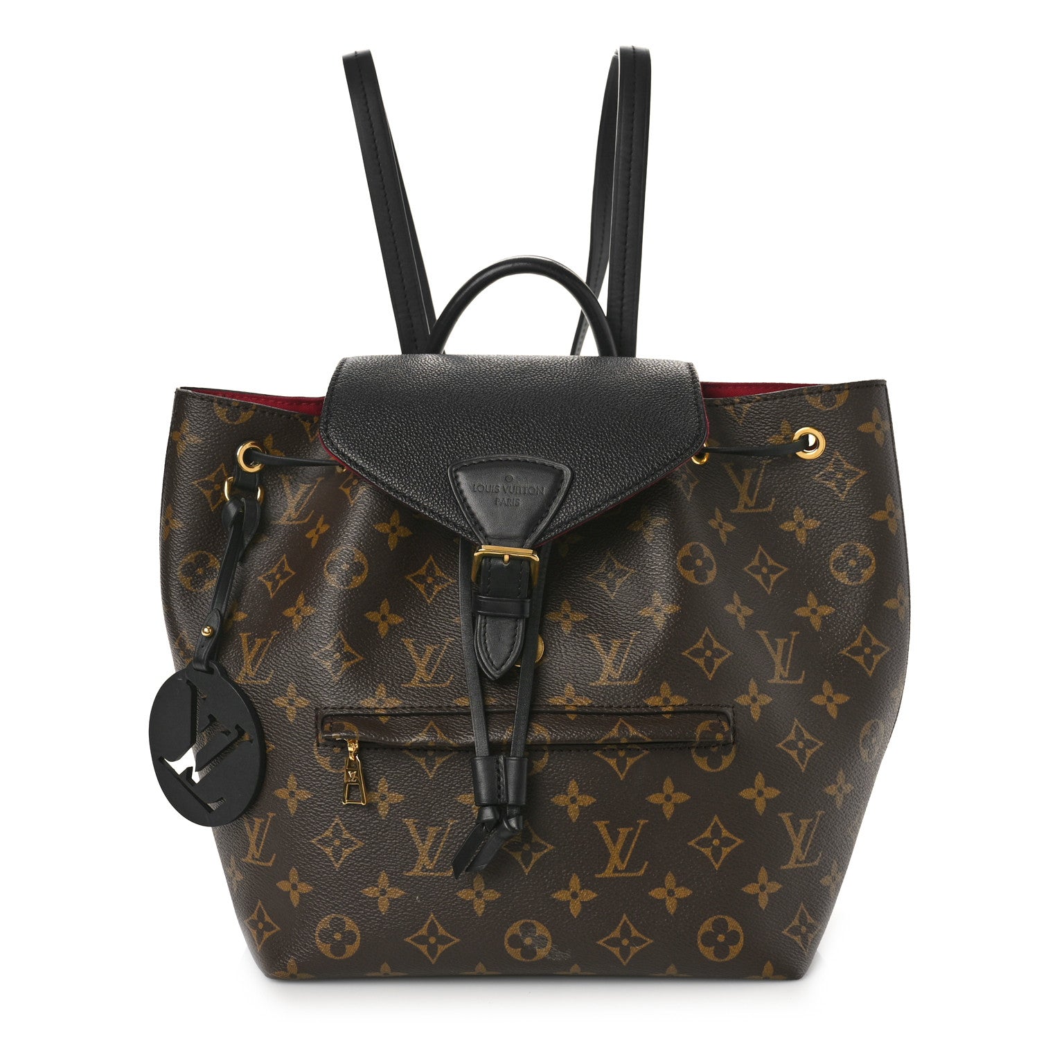 Louis Vuitton Monogram Montsouris PM Black 1 of 10