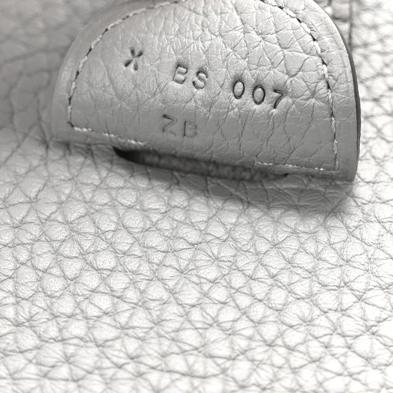Hermes Taurillon Clemence EVELYNE III GM Gris Mouette 7 of 10