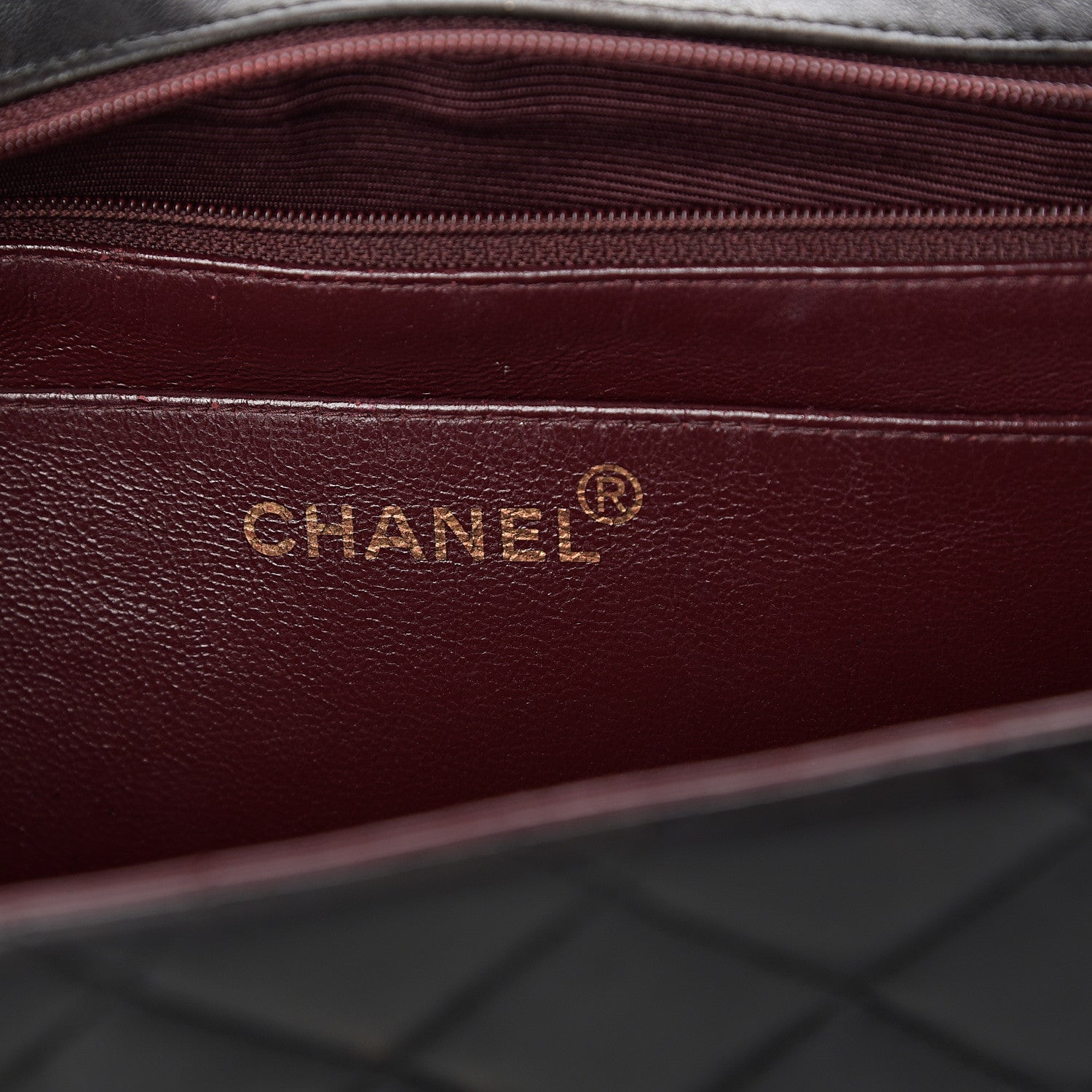 Chanel Lambskin Quilted Jumbo Single Flap Black 5 of 9