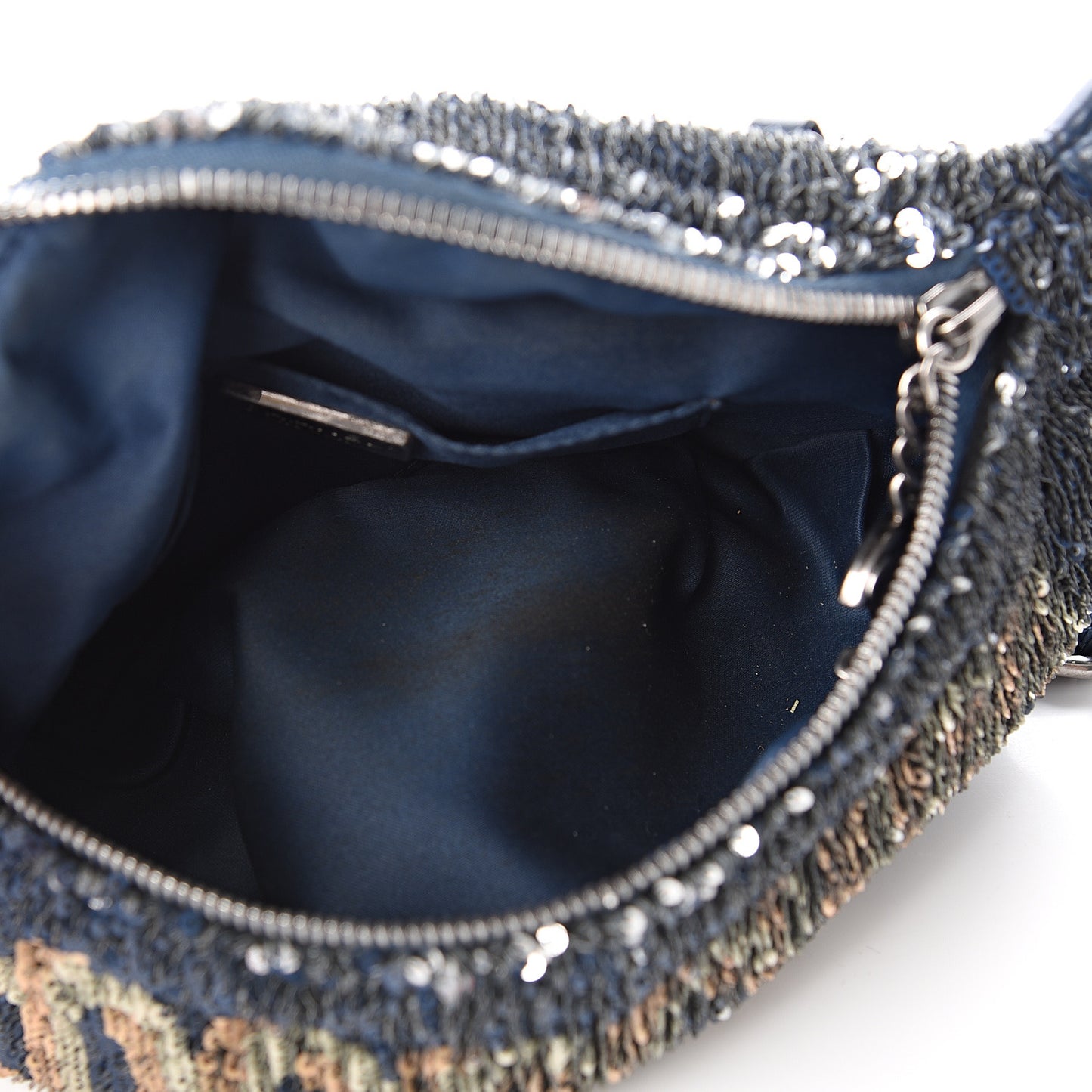 Sequin Coco Cuba Waist Bag Fanny Pack Blue Pink