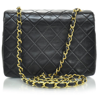 Chanel Lambskin Quilted Mini Flap Black 4 of 10
