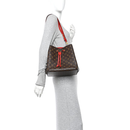 Louis Vuitton Monogram Neonoe MM Coquelicot 2 of 10
