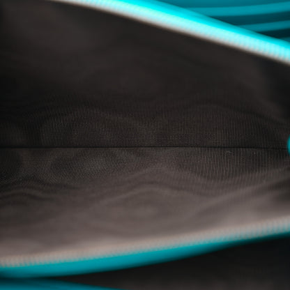 Gucci Velvet Matelasse GG Marmont Chain Wallet Pavone Cyan 6 of 14