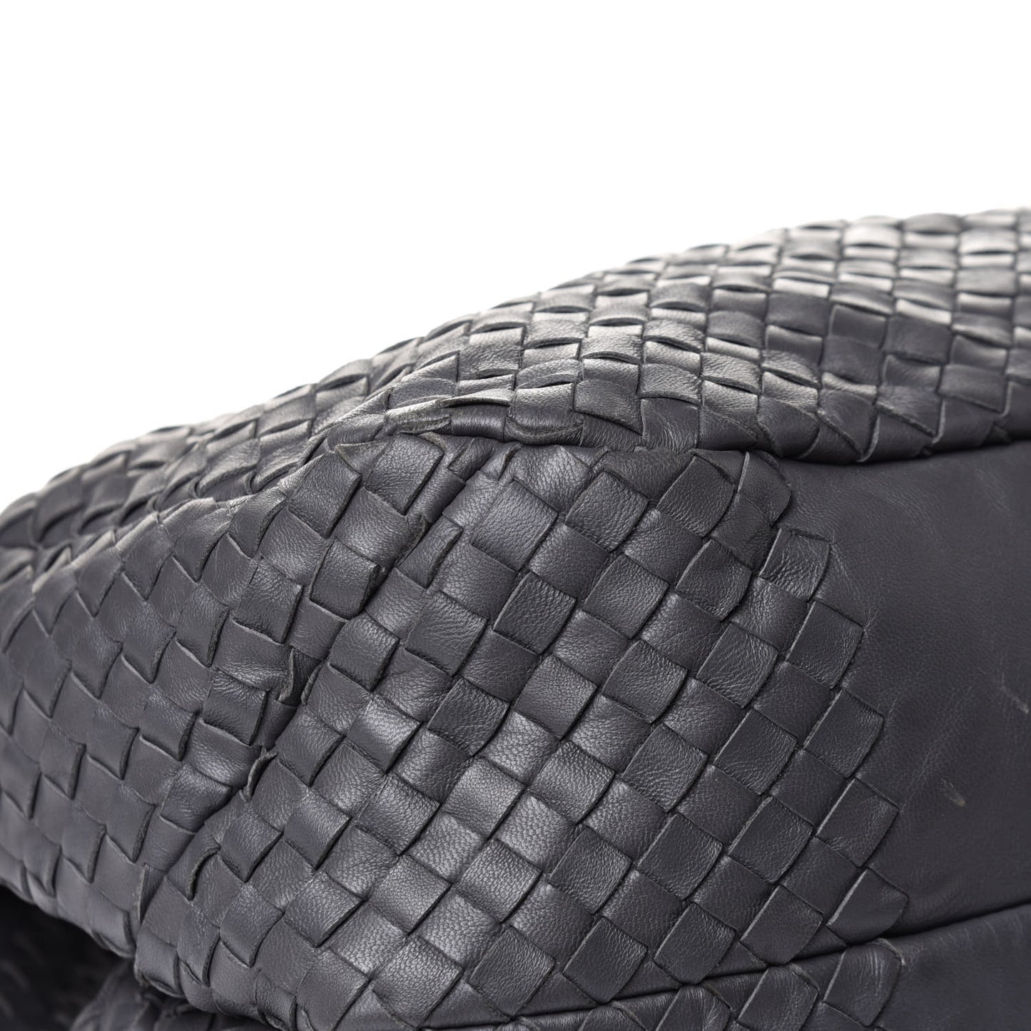 Nappa Intrecciato Large Campana Hobo Shadow
