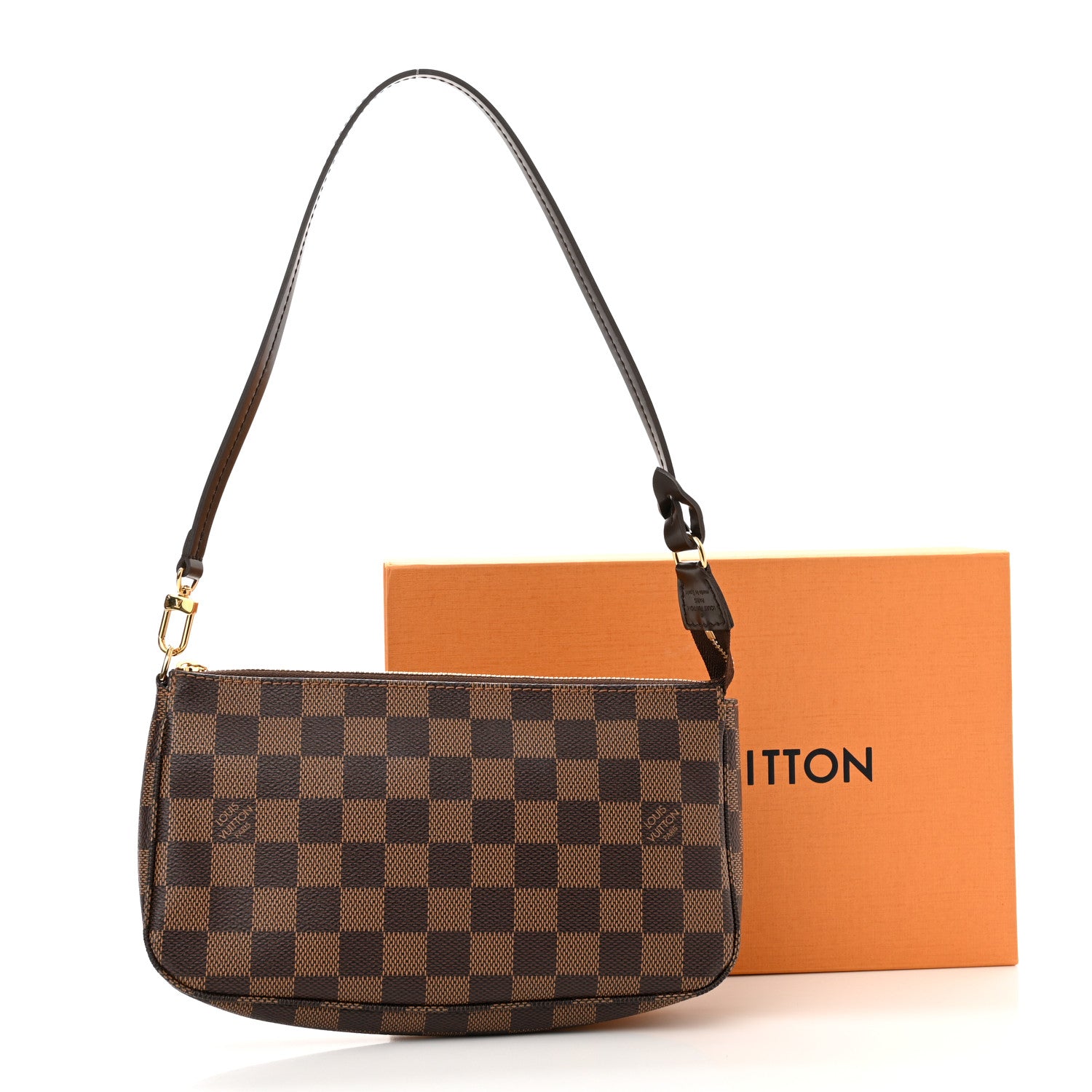 Louis Vuitton Damier Ebene Pochette Accessories NM 10 of 10