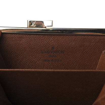 Louis Vuitton Monogram French Kiss Lock Coin Purse 8 of 8