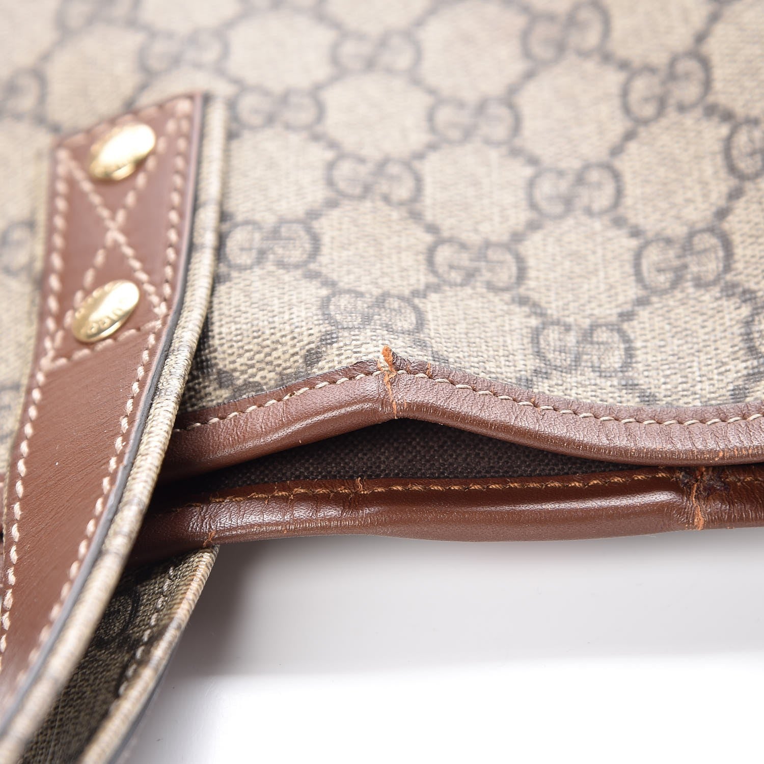 Gucci GG Plus Monogram Medium Signature Web Loop Tote Brown 8 of 17