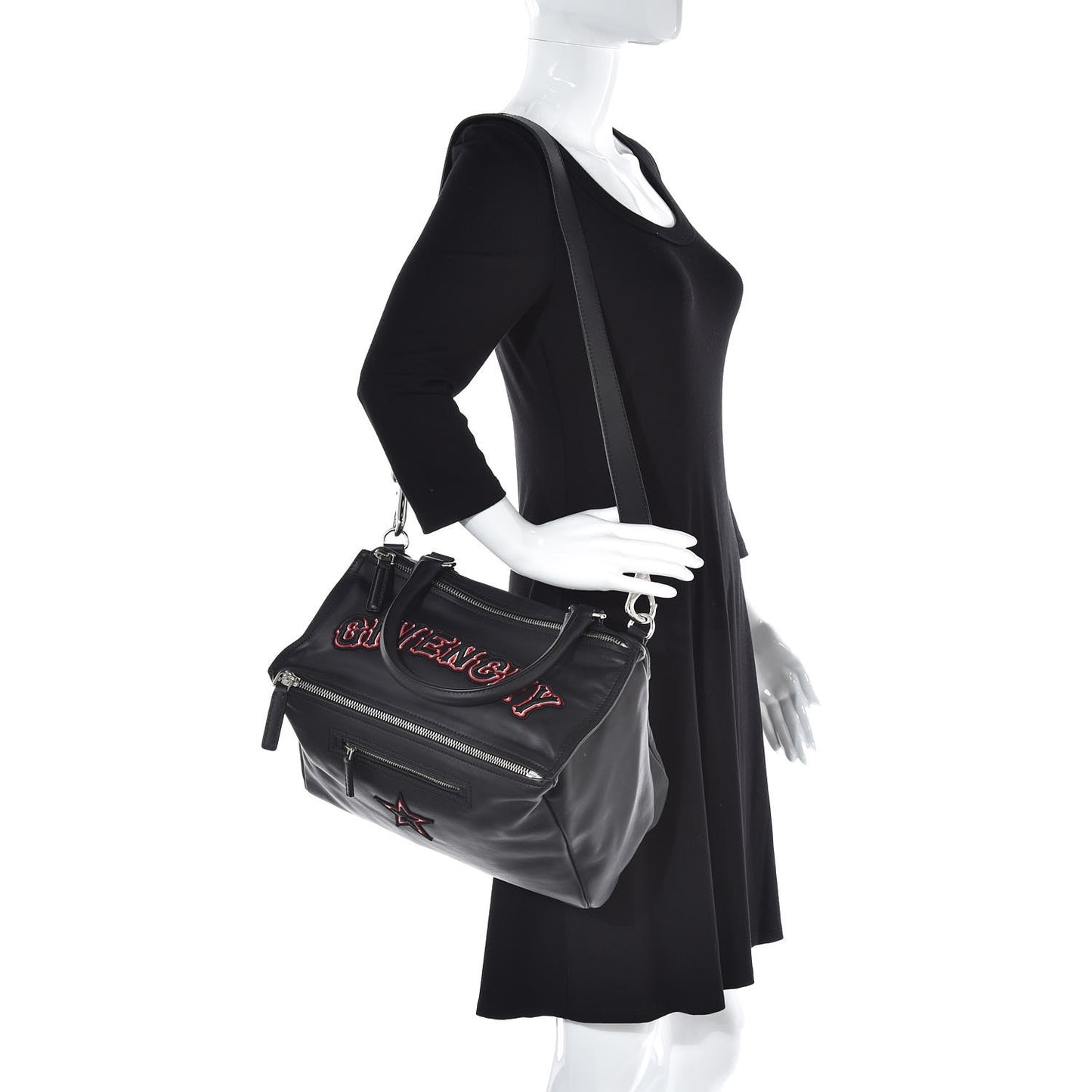 Calfskin Gothic Medium Pandora Black