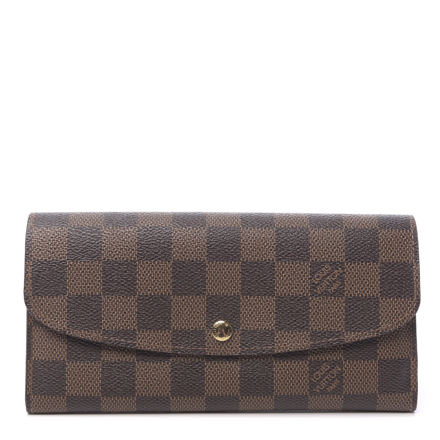 Louis Vuitton Damier Ebene Emilie Wallet 1 of 7