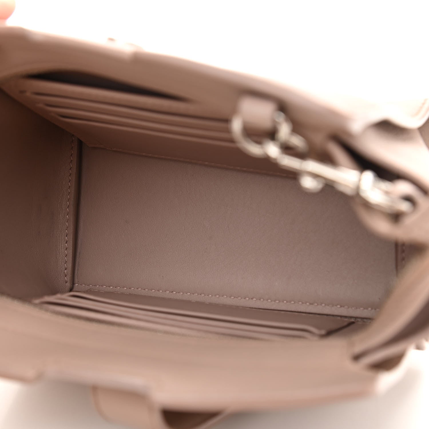 Saint Laurent Calfskin Monogram Toy Cabas Pale Blush 5 of 10