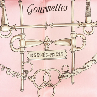 Hermes Silk Mors et Gourmettes Scarf 90 2 of 4
