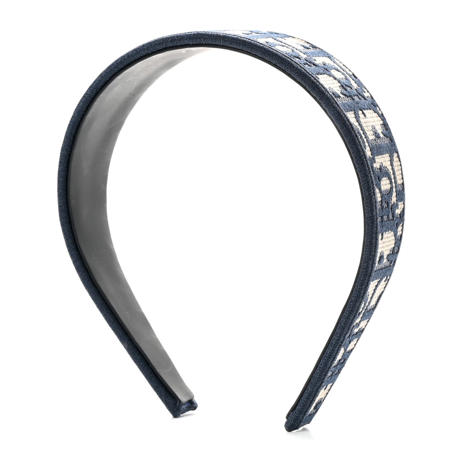 Christian Dior Oblique Headband Blue 6 of 9