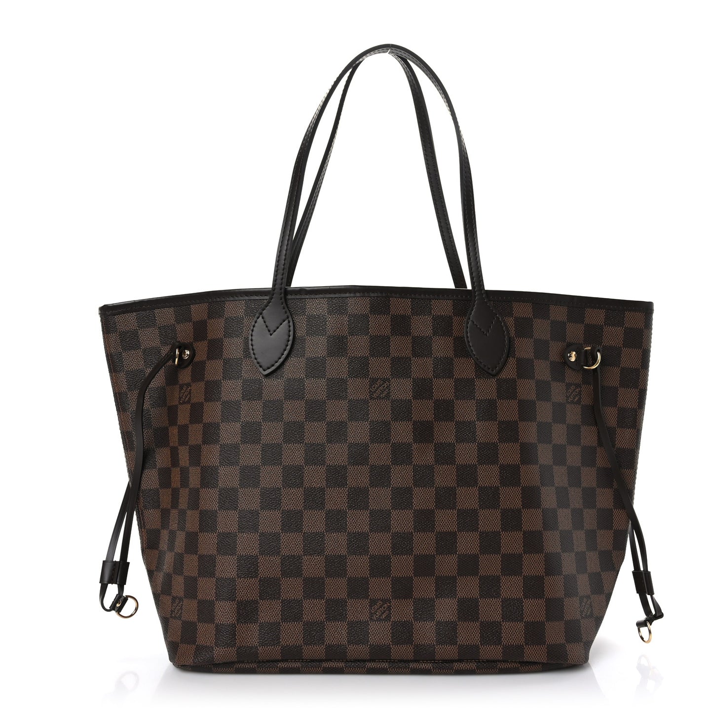 Damier Ebene Neo Neverfull MM Rose Ballerine