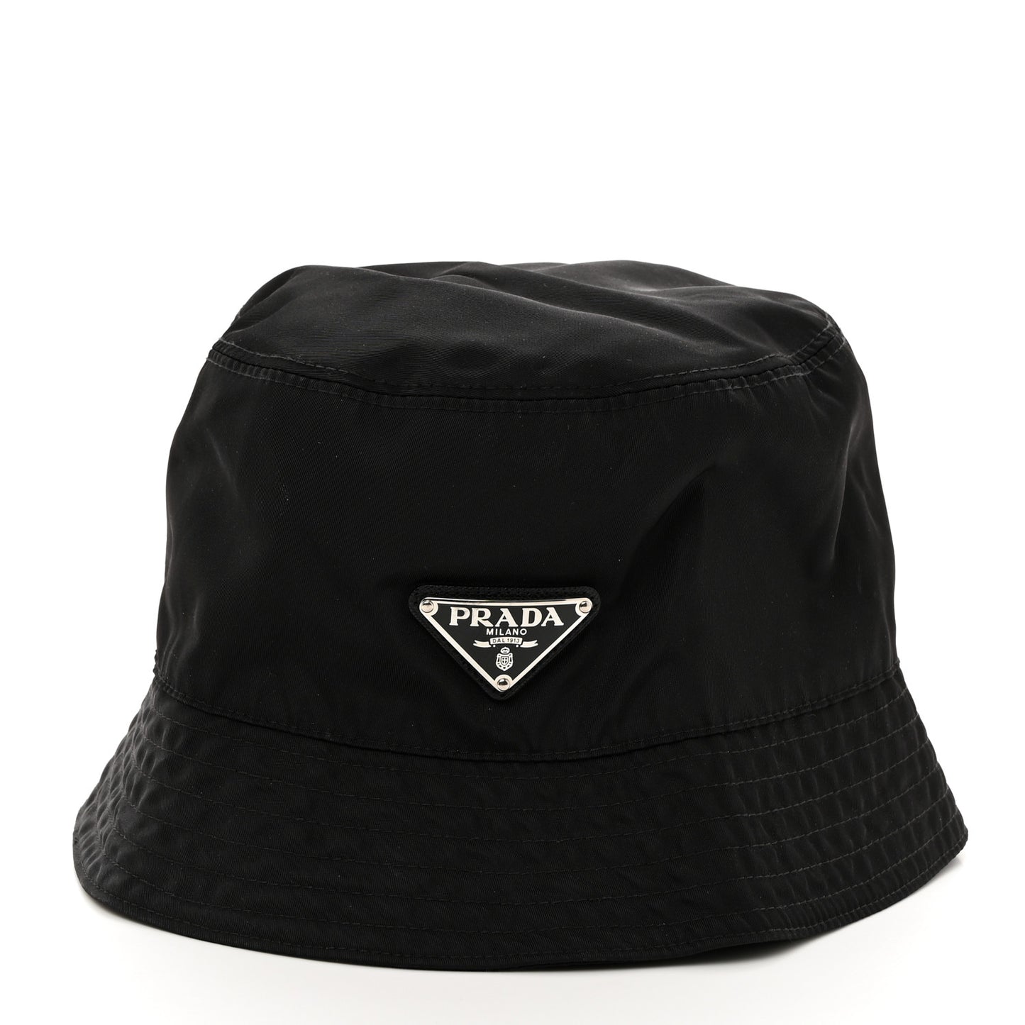 Nylon Bucket Hat S Black