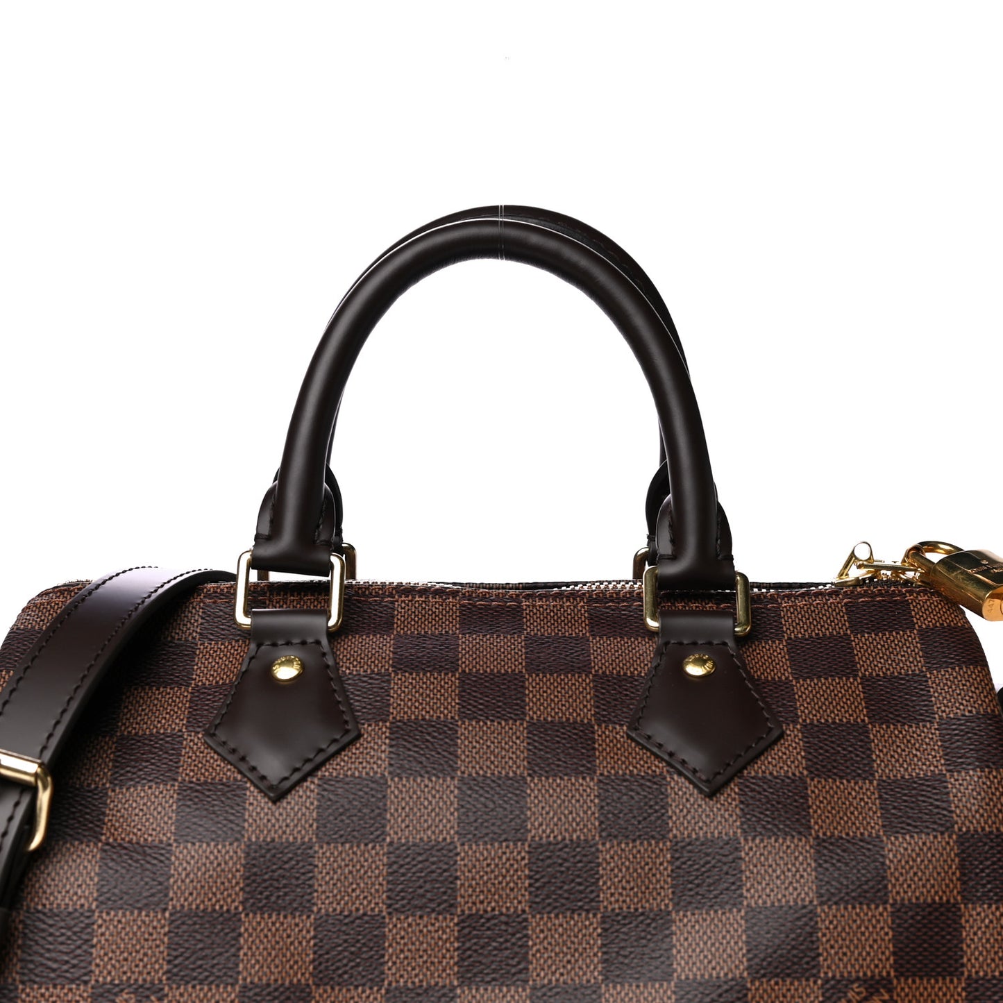 Damier Ebene Speedy Bandouliere 25