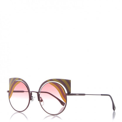 Fendi Hypnoshine Sunglasses FF 0215/S Burgundy Yellow 1 of 7