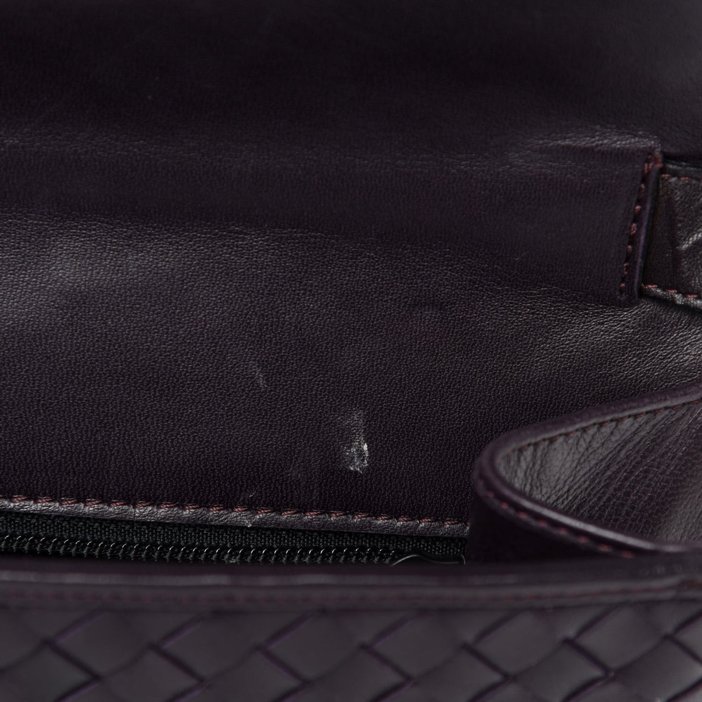 Nappa Intrecciato Shoulder Bag Quetsche