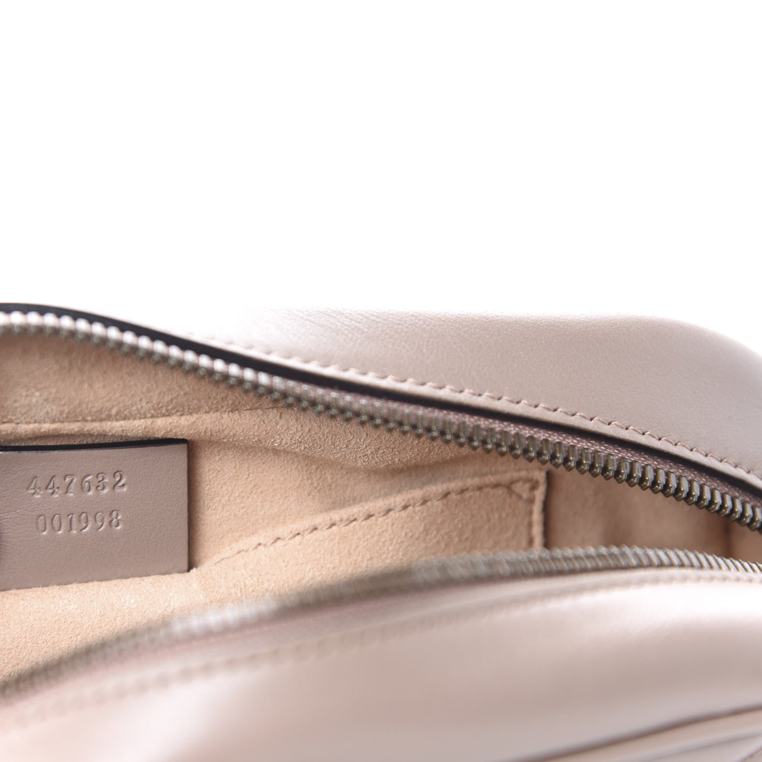 Gucci Calfskin Matelasse Small GG Marmont Chain Shoulder Bag Porcelain Rose 9 of 10