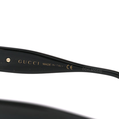 Gucci Acetate Square Frame Chain Sunglasses GG1023S Black 6 of 8