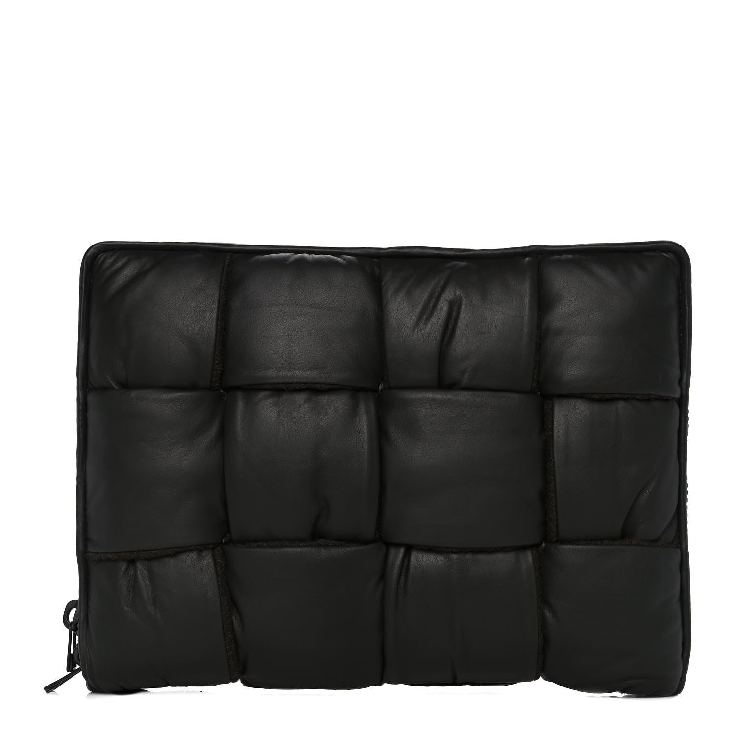 Bottega Veneta Calfskin Maxi Intrecciato Puffy Laptop Pouch Camping 1 of 16