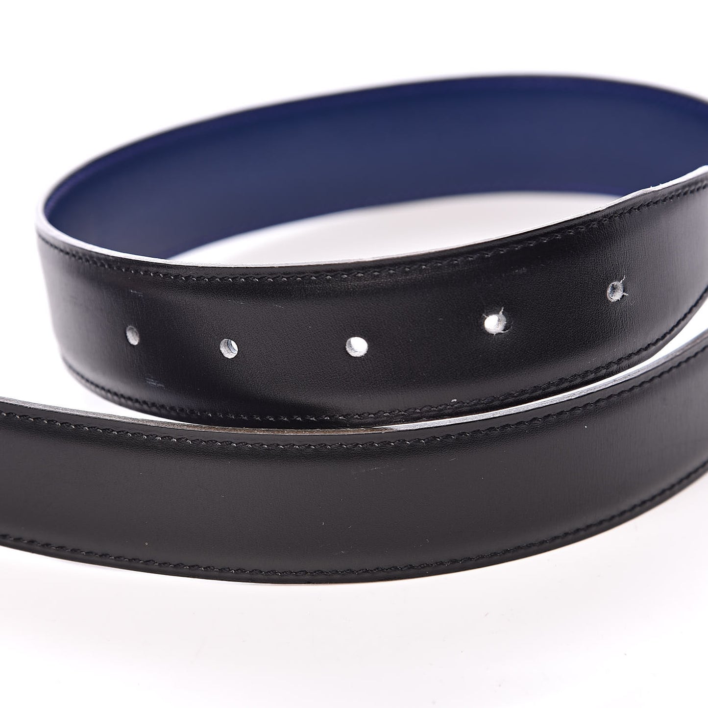 Box Chamonix 32mm H Belt 65 Black Bleu Marine