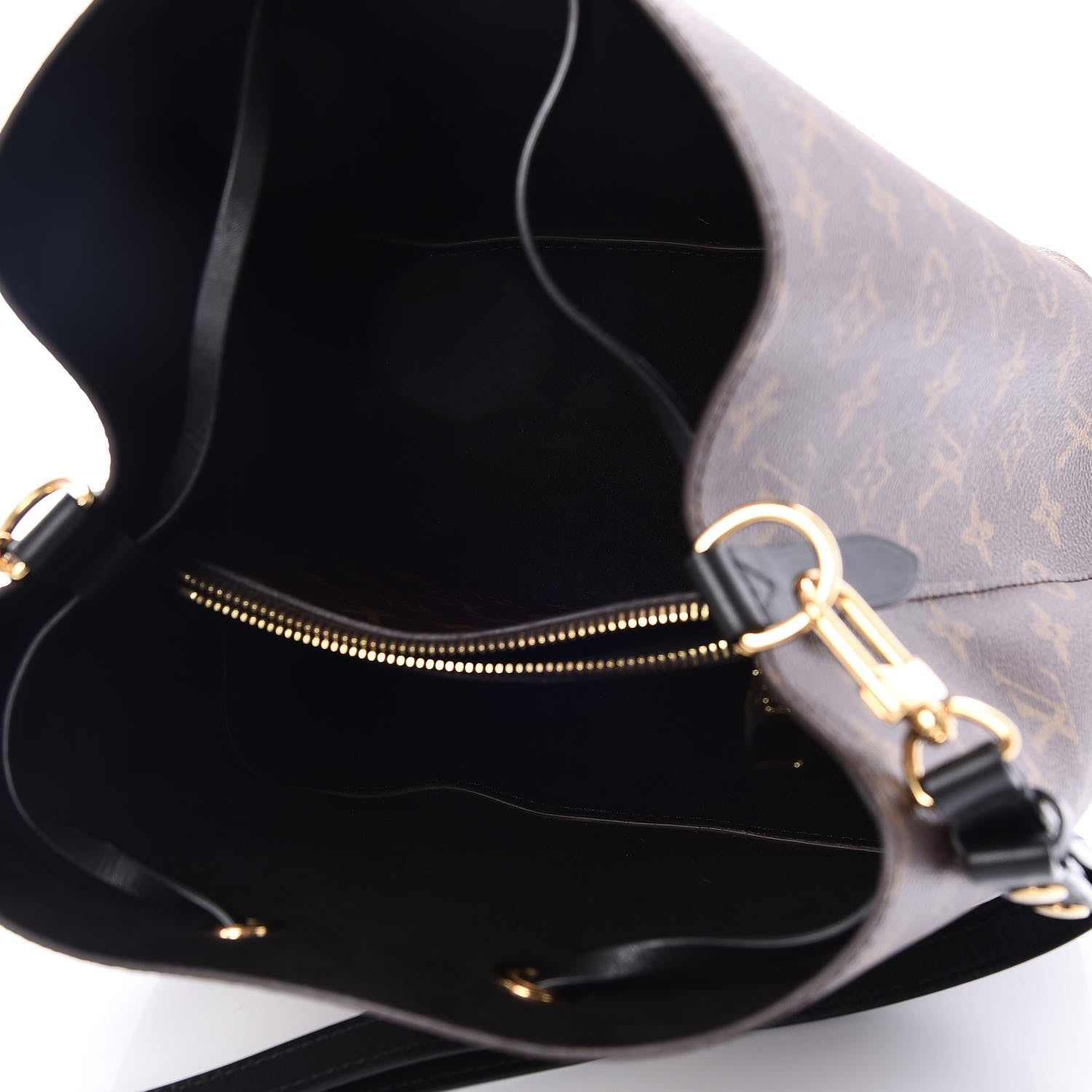 Louis Vuitton Monogram Neonoe MM Black 6 of 8