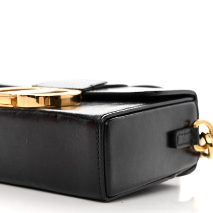 Christian Dior Crackled Lambskin 30 Montaigne Box Bag Black 10 of 10