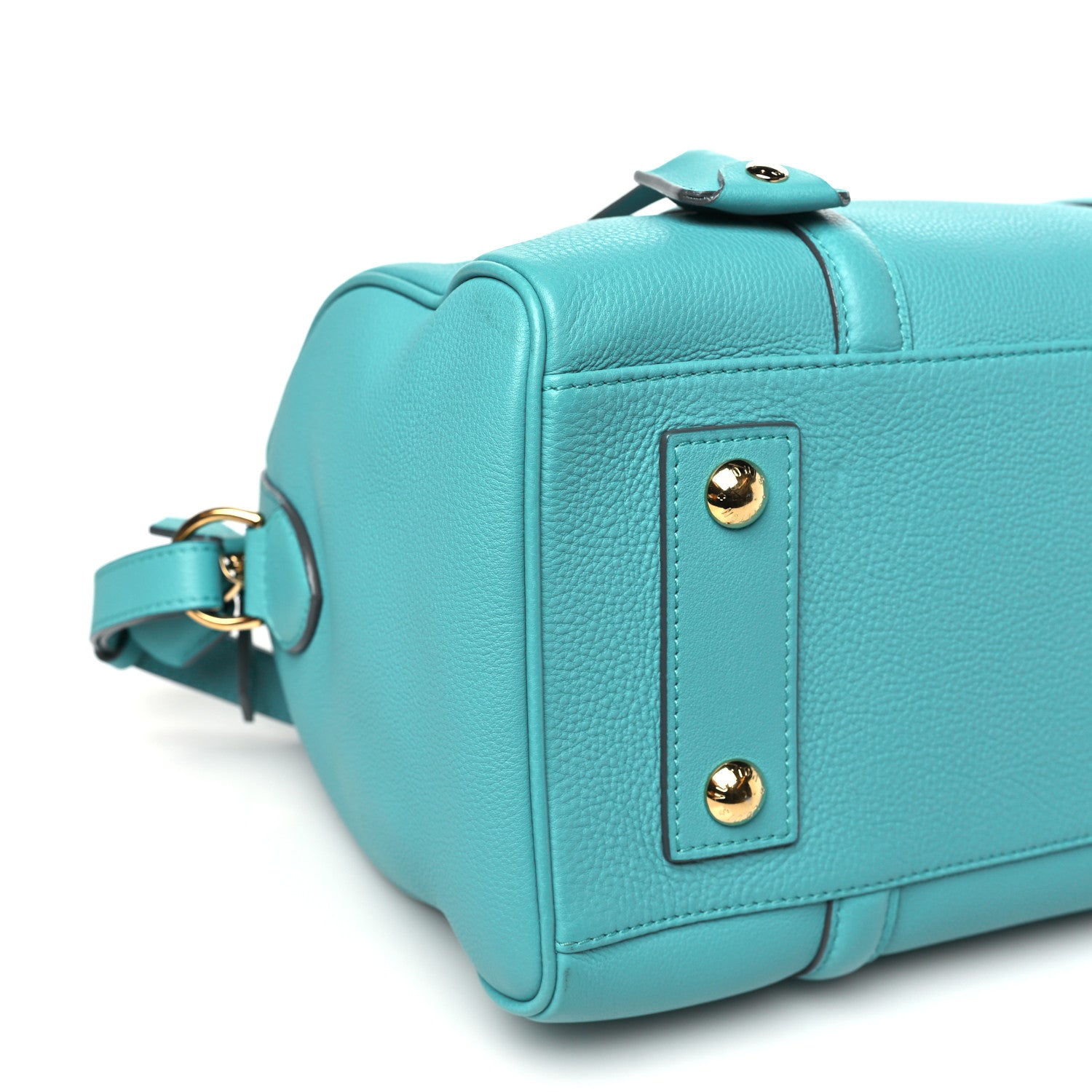 Louis Vuitton Calfskin Sofia Coppola SC Bag PM Turquoise 8 of 10