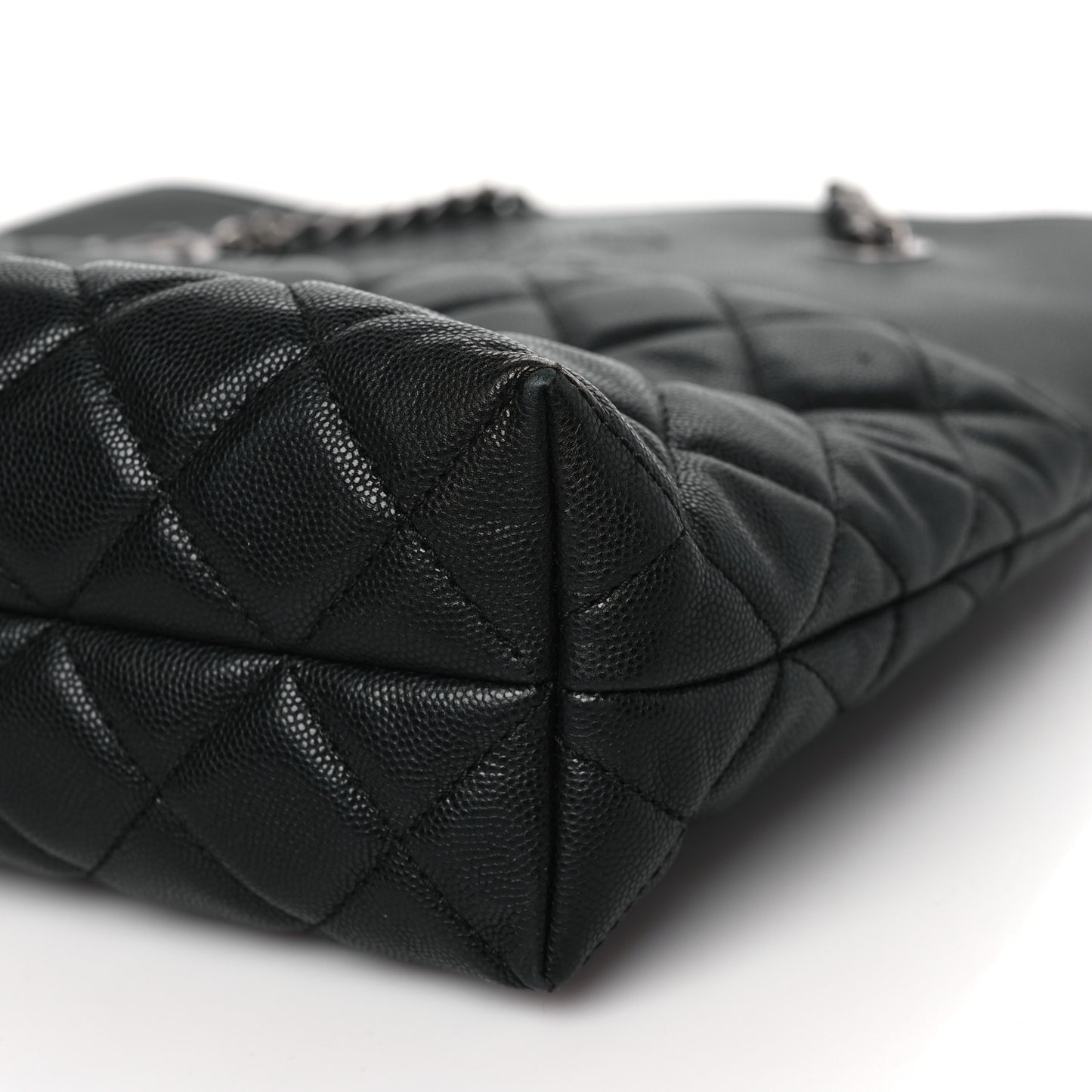 Caviar Quilted Urban Delight Tote Black