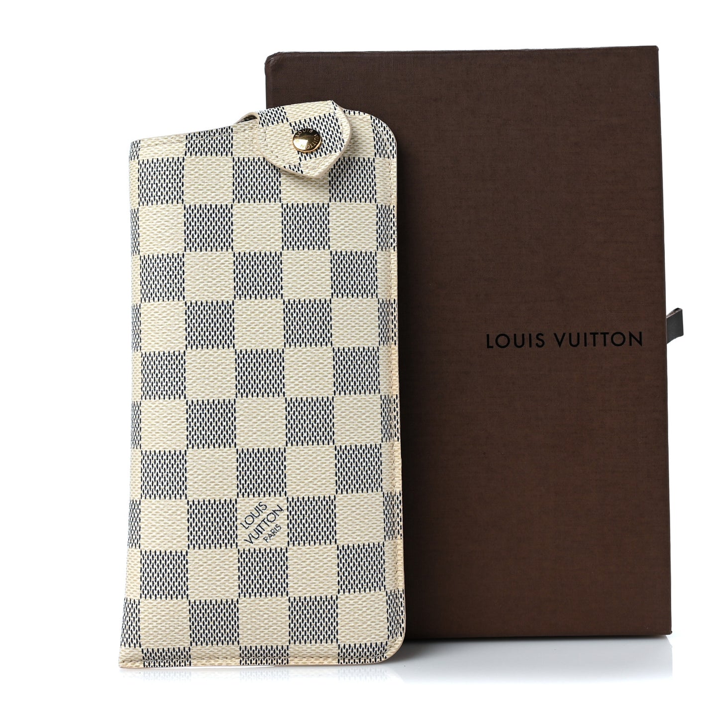 Damier Azur Sunglasses Case MM