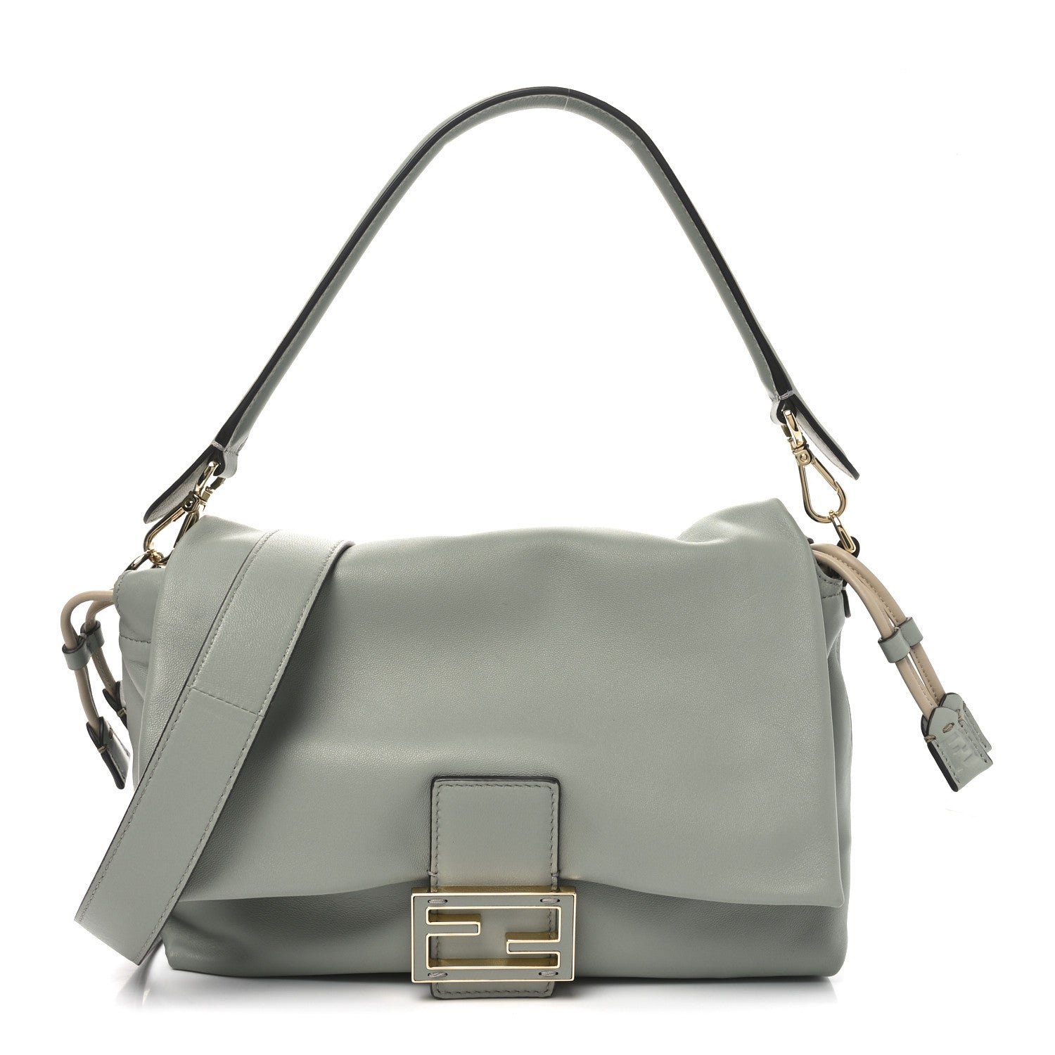 Fendi Nappa Medium Mamma Baguette Matcha Green 1 of 10