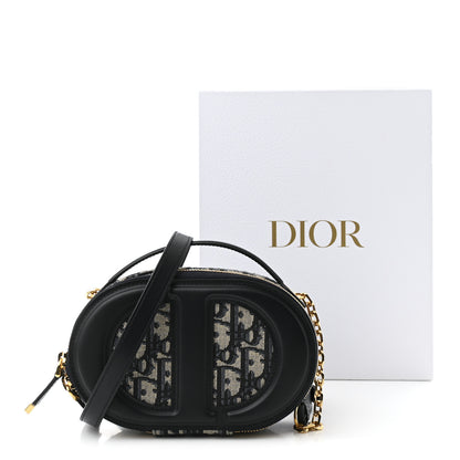 Christian Dior Oblique CD Signature Oval Crossbody Camera Bag Blue Multicolor 11 of 11
