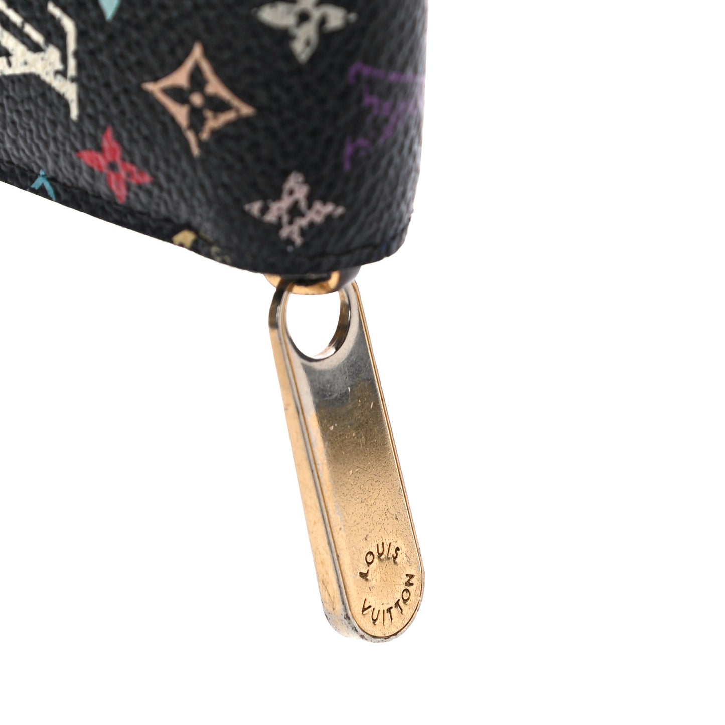Monogram Multicolor Zippy Wallet Black Grenade
