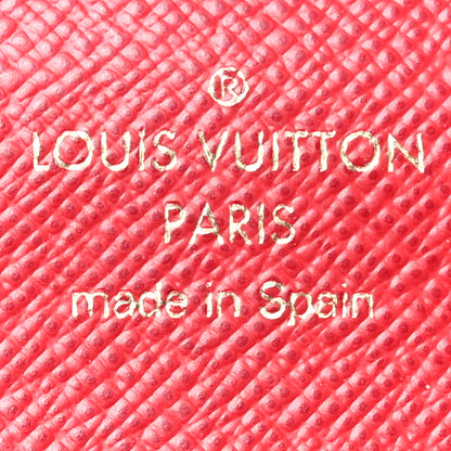 Louis Vuitton Damier Ebene Josephine Wallet Red 7 of 8