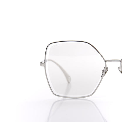 Chanel Butterfly Removable Pearl Chain Sunglasses 4262 Silver 8 of 10