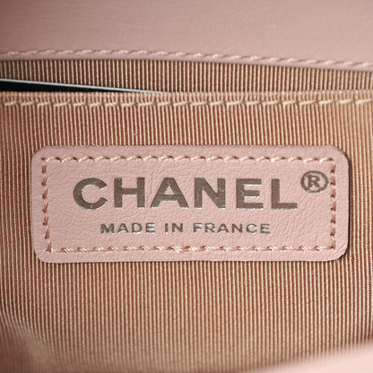 Chanel Calfskin Quilted Small Boy Flap Light Pink 6 of 8