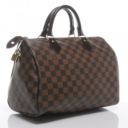 Louis Vuitton Damier Ebene Speedy 30 3 of 7
