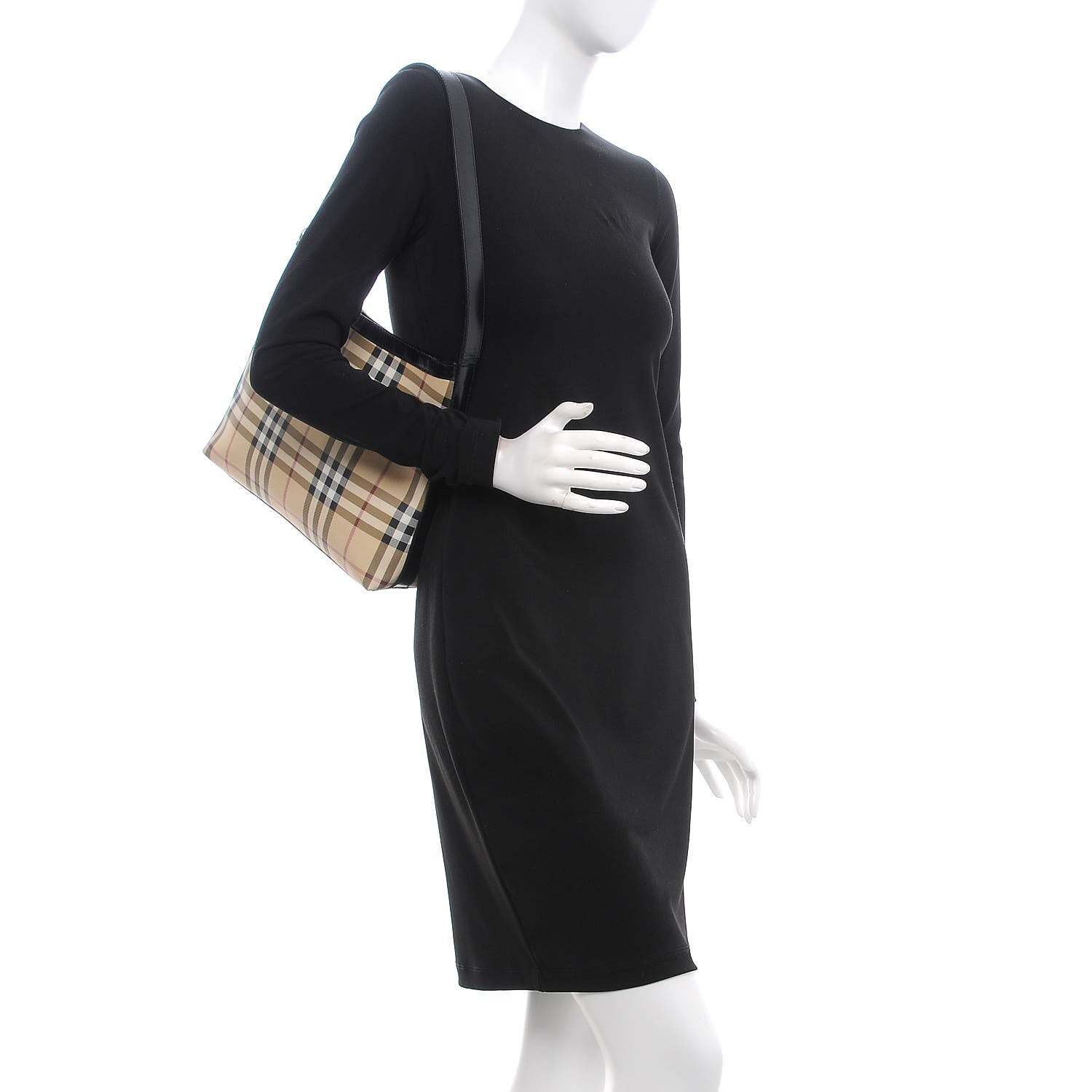 Burberry House Check Medium Tote Black 2 of 14