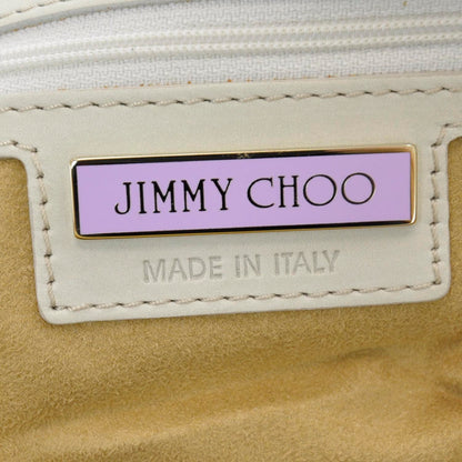 Jimmy Choo Cashmere Calfskin Large Parker Tote White 8 of 11