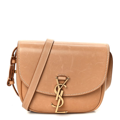 Saint Laurent Smooth Vintage Calfskin Small Kaia Satchel Brown Gold 1 of 12