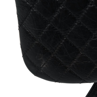 Chanel Aged Calfskin Quilted Crossbody Bag Black 11 of 11